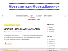 Tablet Screenshot of mostviertler-modellbahnhof.at